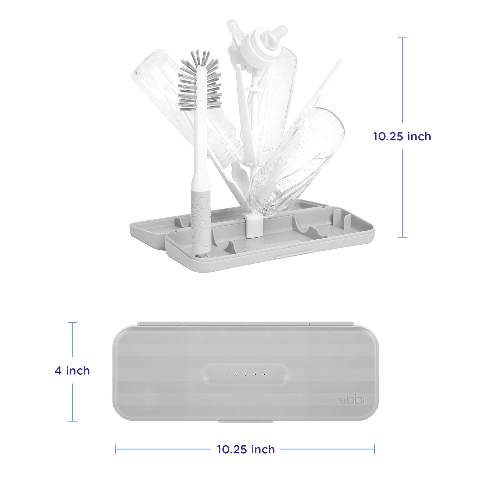 Ubbi – OTG Drying Rack Gray