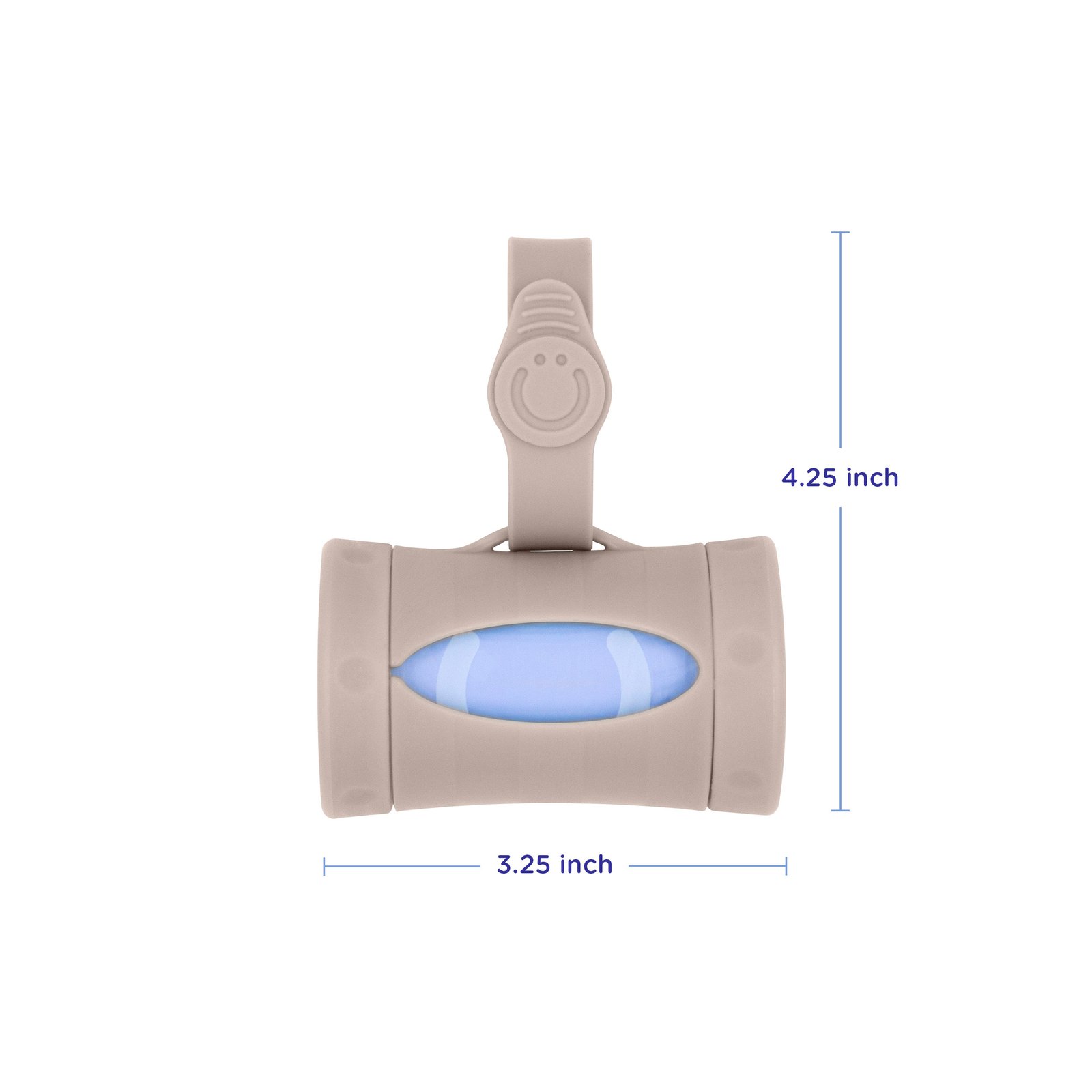 Ubbi – OTG bag dispenser Taupe