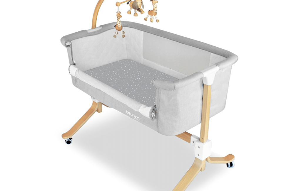 Amani Bebe Jersey Cotton Cradle Fitted Sheet - Drops