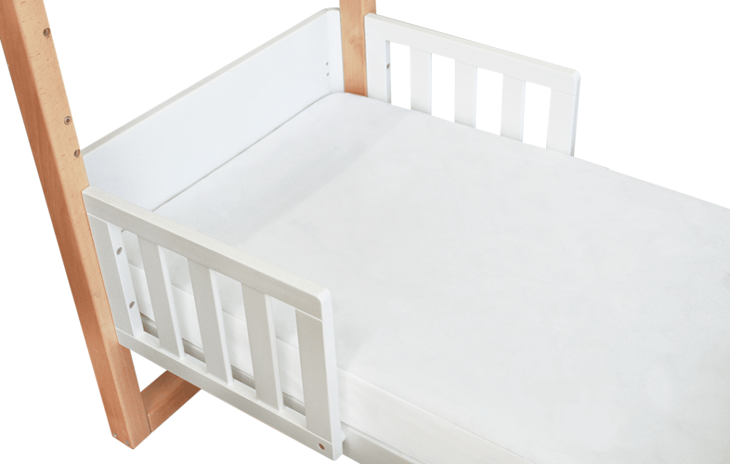 Amani Bebe Jersey Cotton Compact Fitted Sheet - White