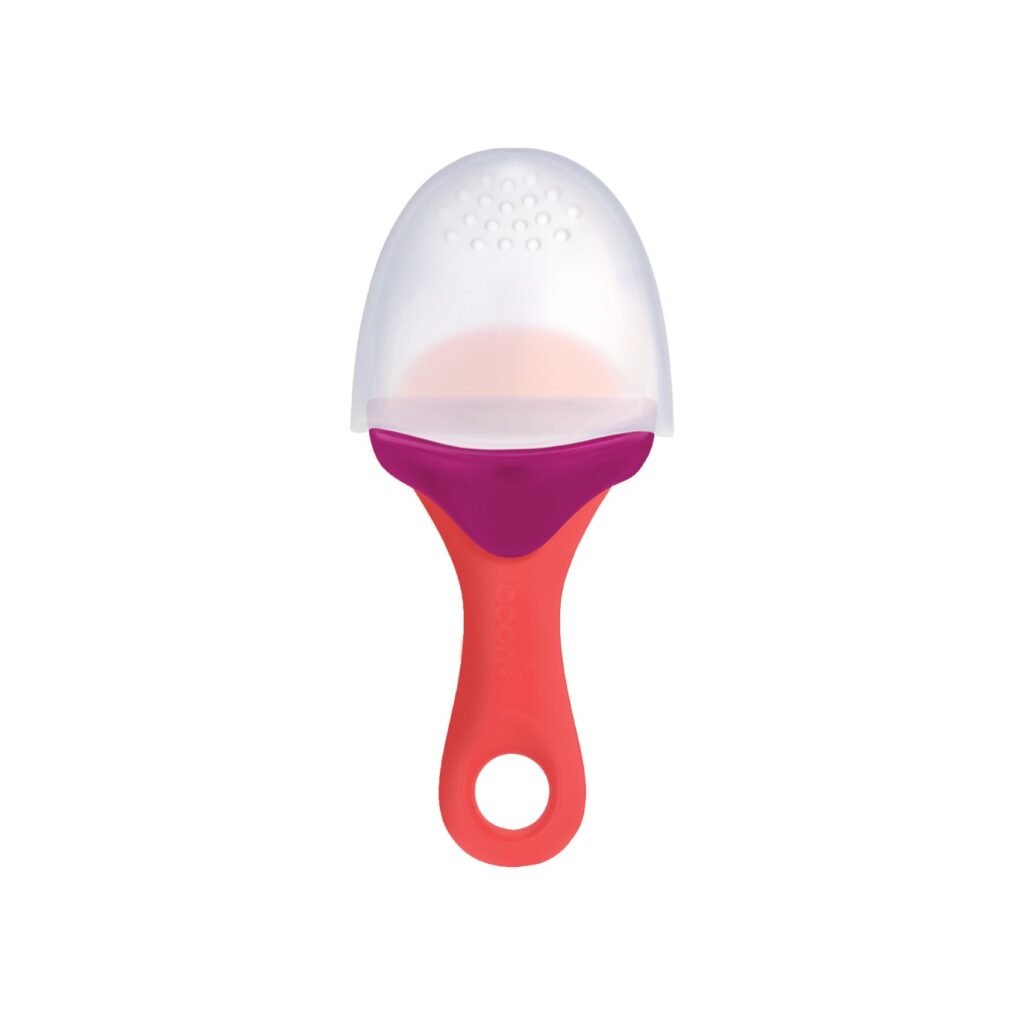 Boon -PULP Silicone Feeder - Magenta/Pink
