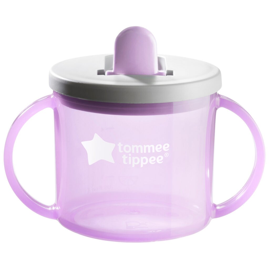Tommee Tippee Essentials First Cup -Yellow/Blue/Purple/Red