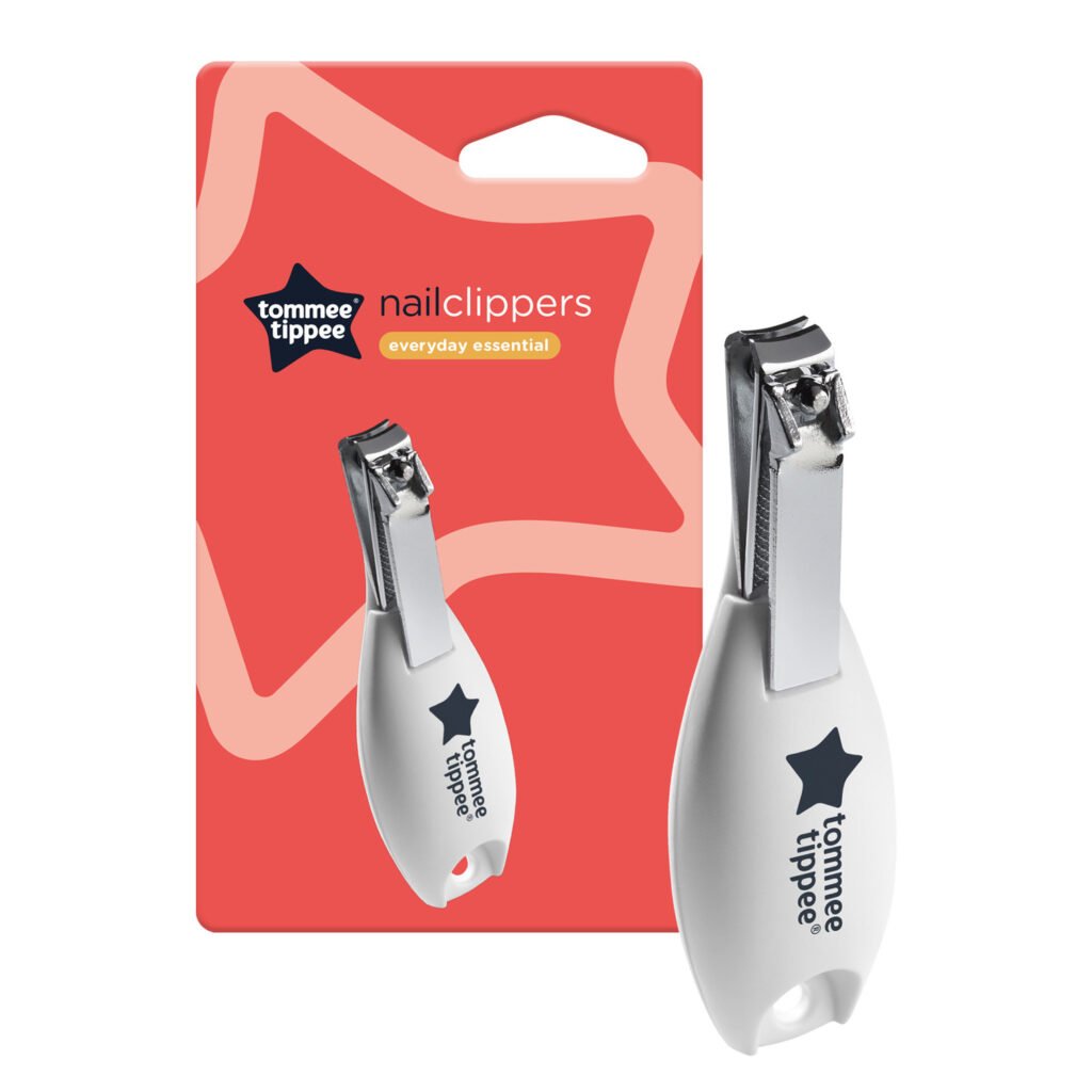 Tommee Tippee Essentials Baby Nail Clippers, Pack of 1- White