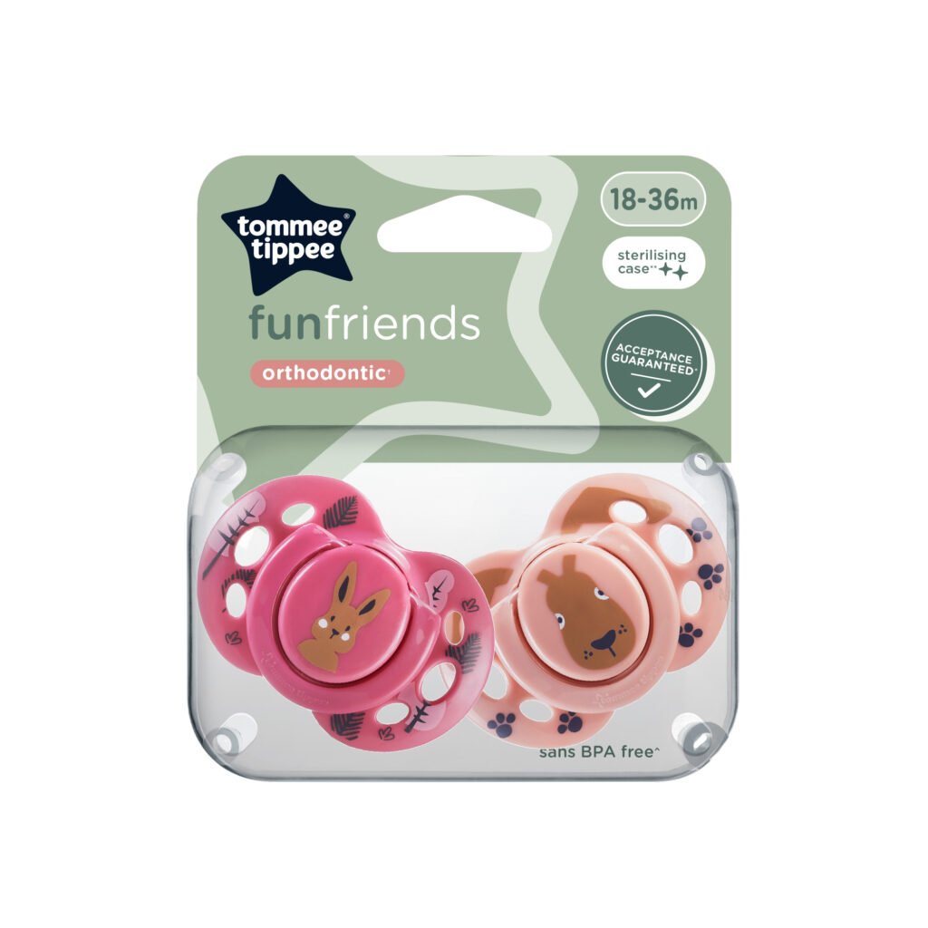 Tommee Tippee Fun Style Soother Pack of 2 (18-36M)