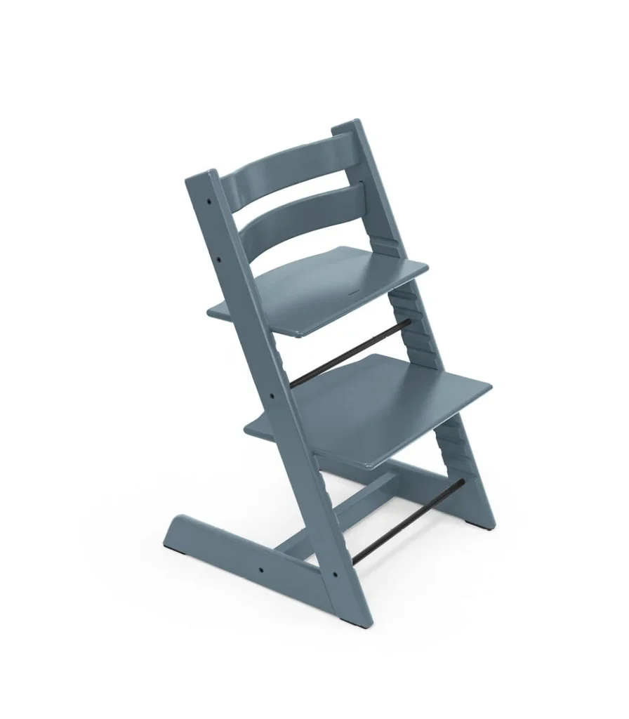 Stokke Tripp Trapp High Chair Fjord Blue with Tripp Trapp Baby Set