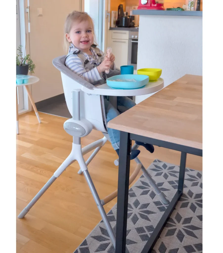 Beaba Highchair Up&Down Grey/White