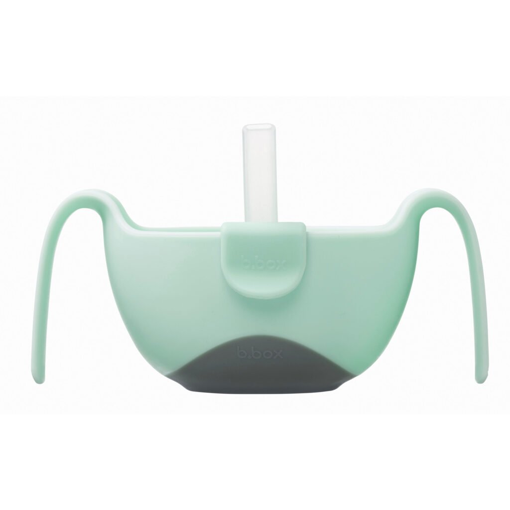 Bbox - Toddler Bowl And Straw - Pistachio