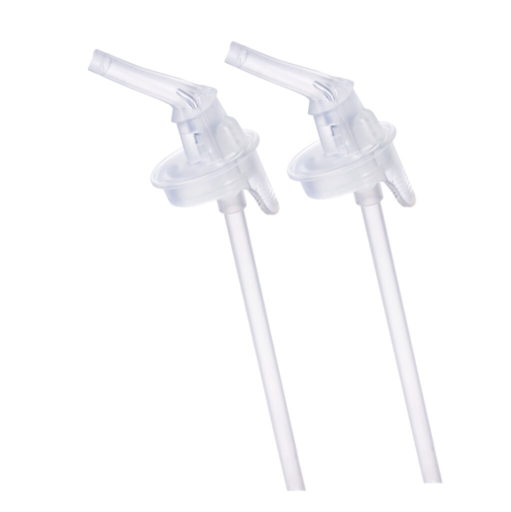Bbox - Hydratio Tritan Drink Bottle - 2Pk Replacement Straw Tops (450Ml & 600Ml)