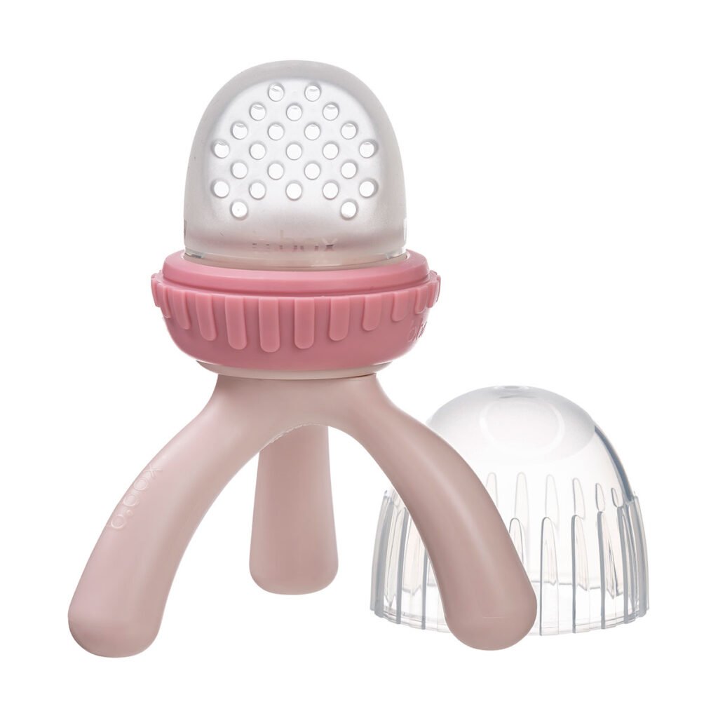 Bbox - Toddler Silicone Fresh Food Feeder - Blush