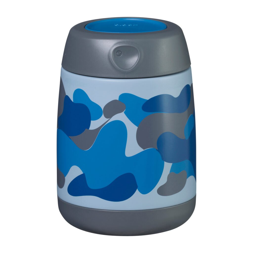 Bbox - Toddler Insulated Food Jar Mini - Blue Camo