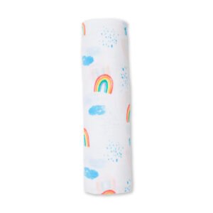 Muslin Swaddle XL - Rainbow Sky