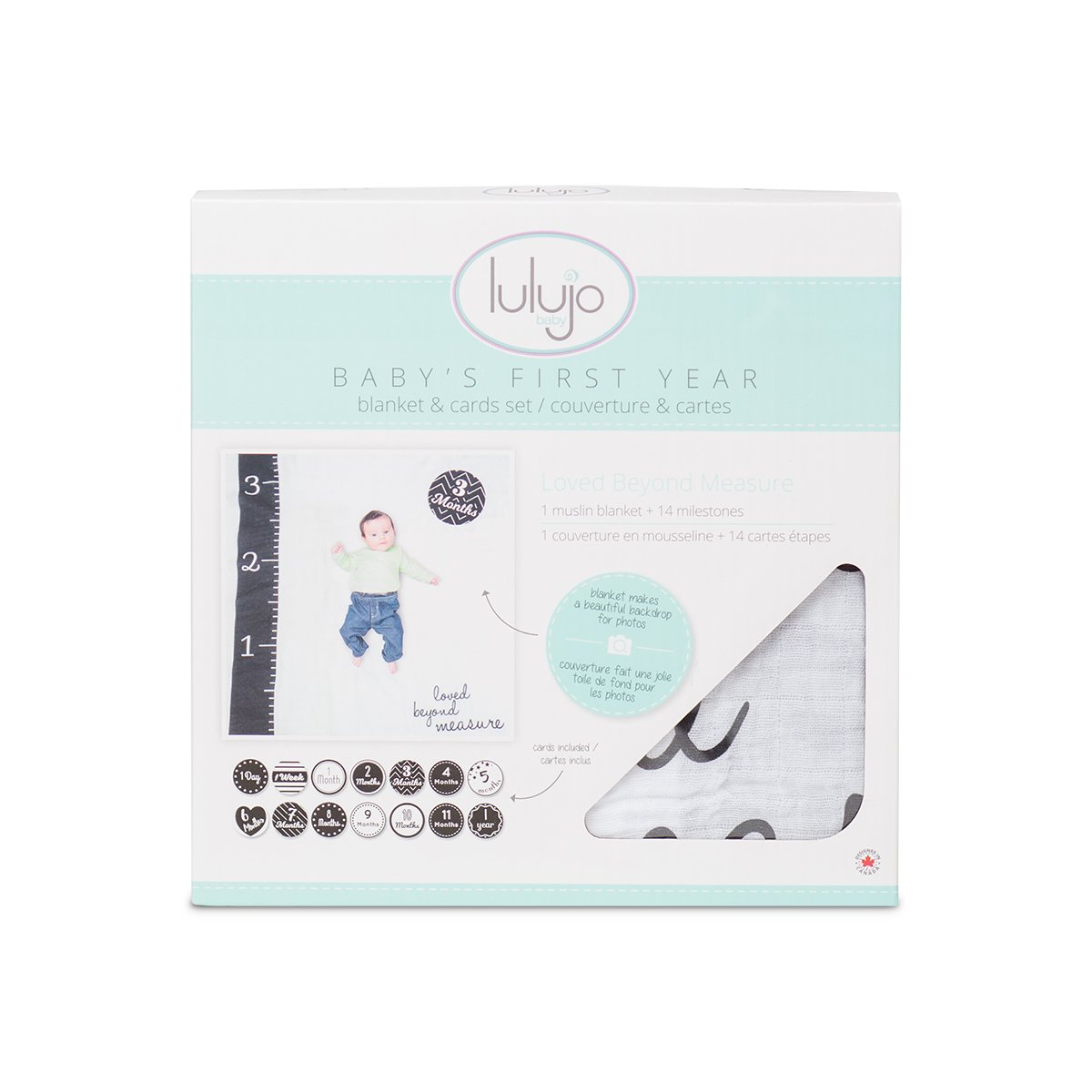 Baby’s First Year™ Blanket & Cards Set – Loved Beyond Measure