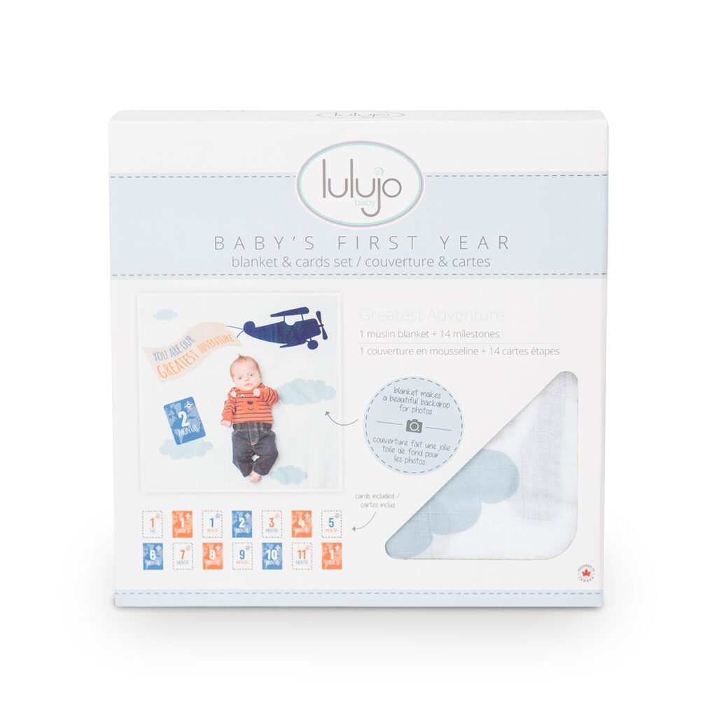 Baby's First Year™ Blanket & Cards Set -  Greatest Adventure