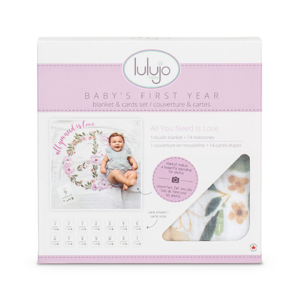 Baby's First Year™ Blanket & Cards Set -  All You Need is Love