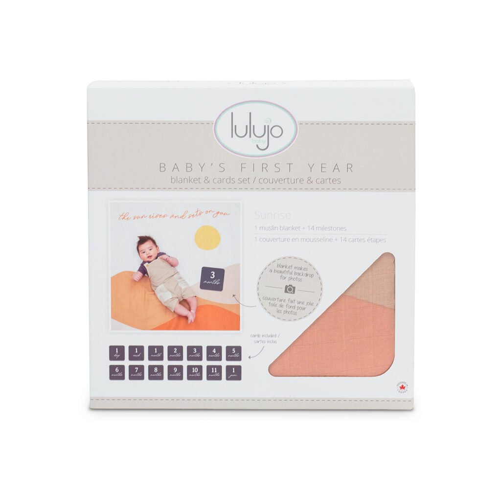 Baby's First Year™ Blanket & Cards Set - Sun Rise