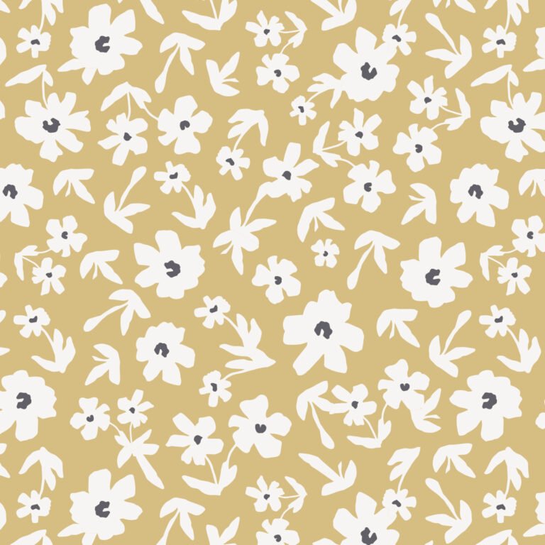 LJ725 - YellowWildflowersChangePadCover - patte