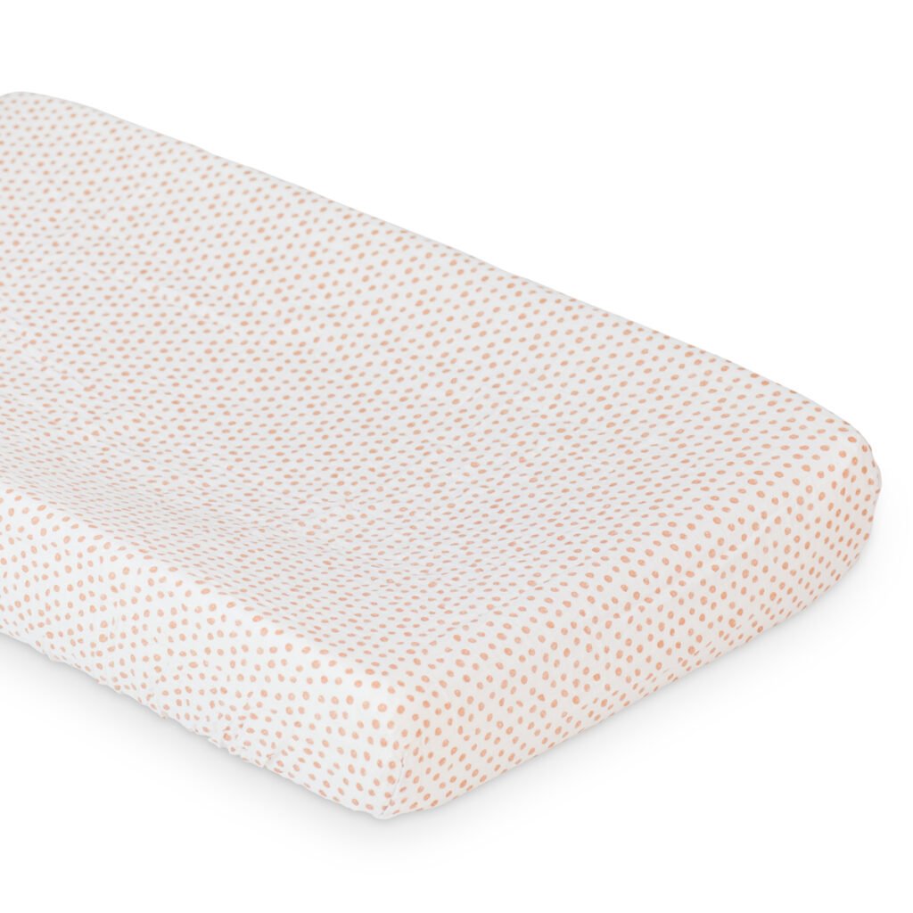 Muslin Change Pad Cover (80cm x 40cm)  - Dots