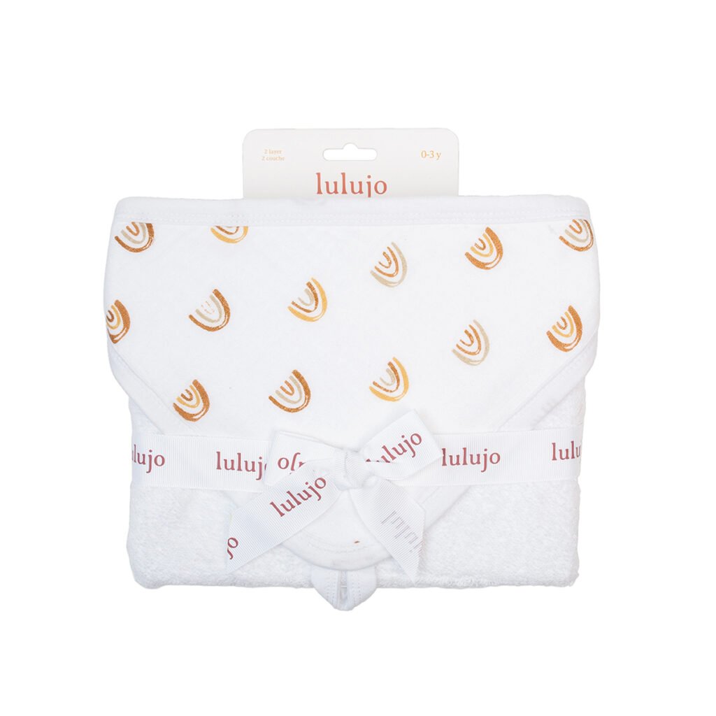 Baby Hooded Towel - Boho Rainbow