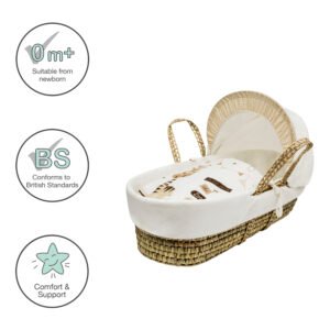 Zoo Time Palm Moses Basket