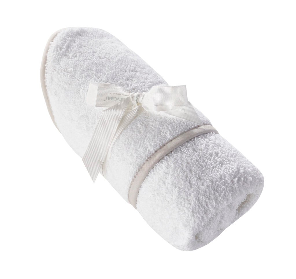 White Hooded Towel
