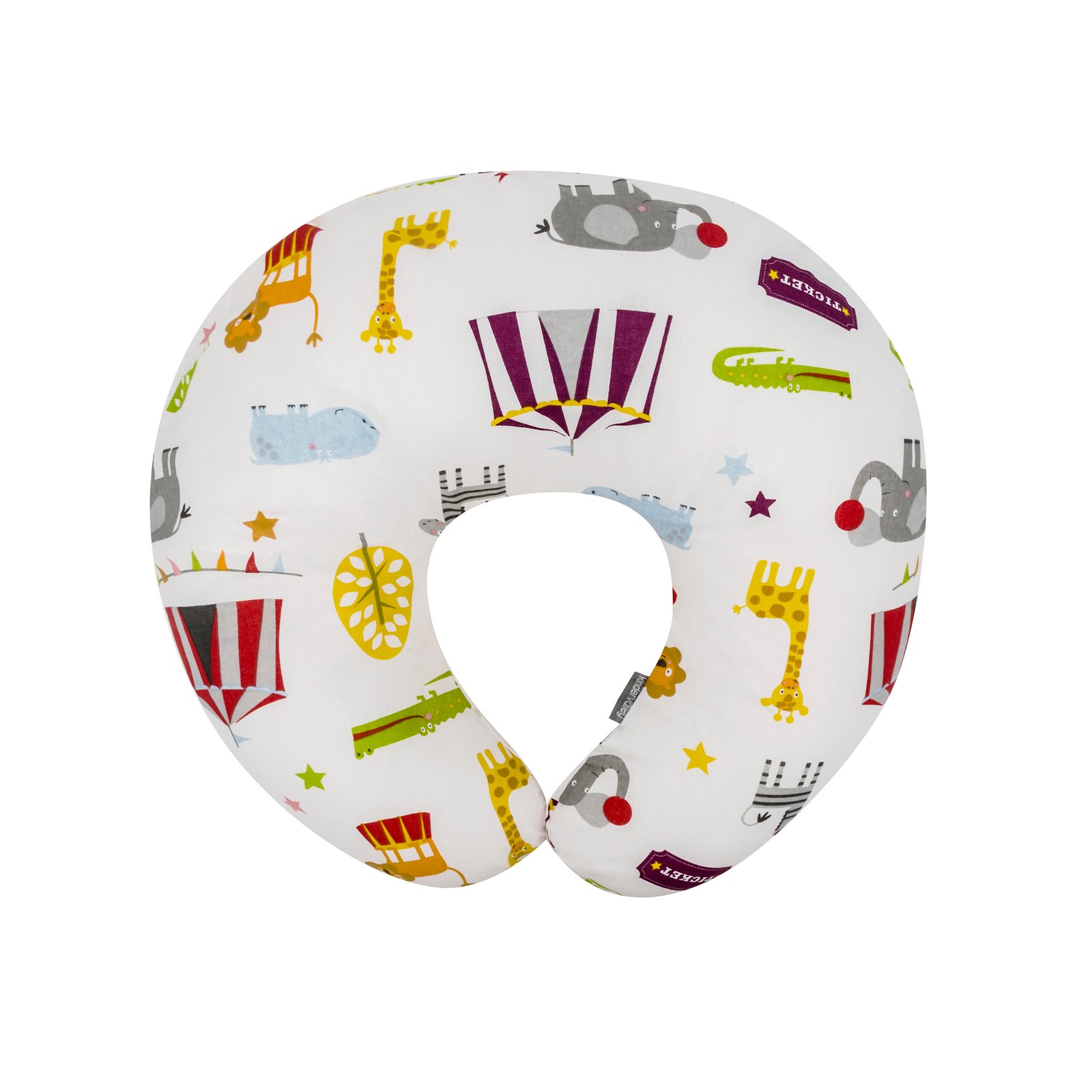 Circus Friends Donut Pillow