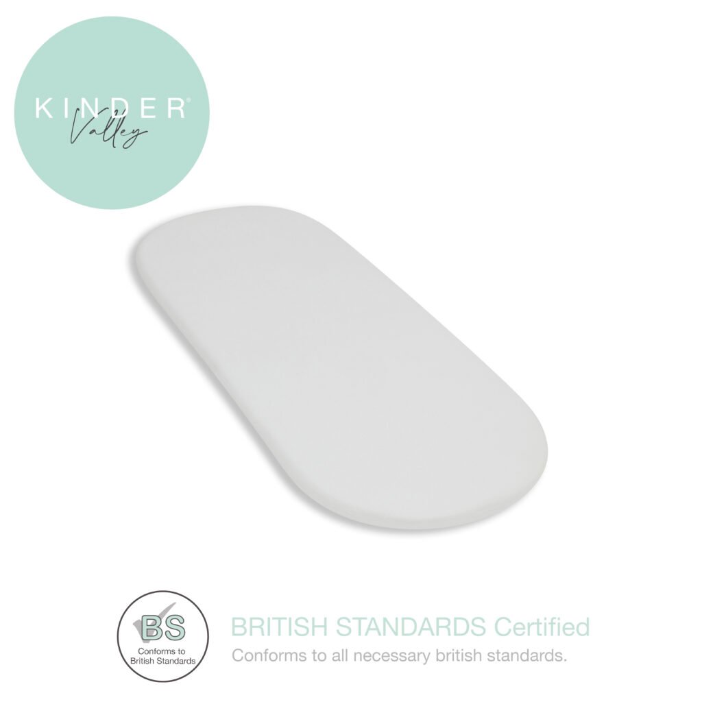 Wicker Moses Basket Mattress 65cmx28cmx2.5cmm