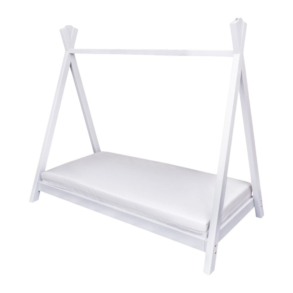 Teepee Toddler Bed White