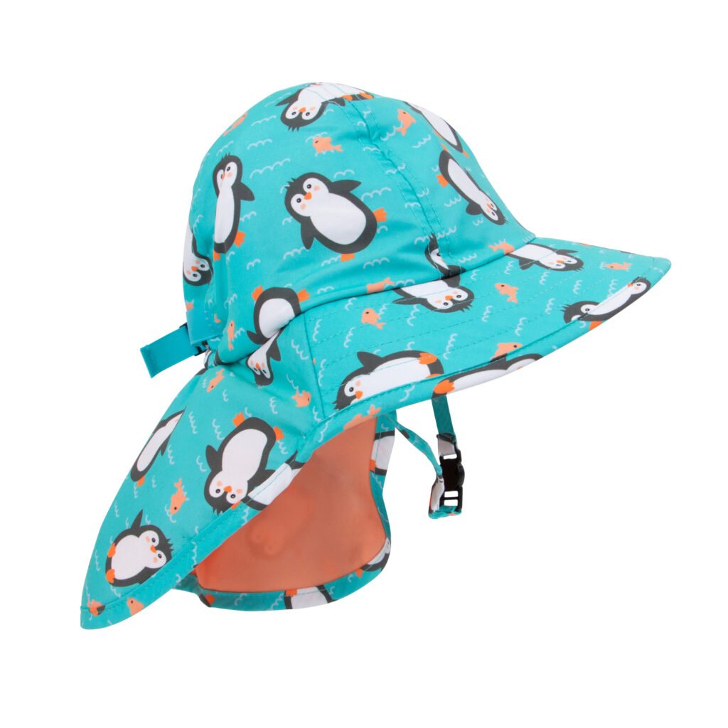 Cape Sun Hat - Penguin