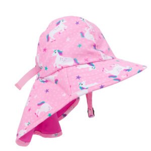 UPF50+ Cape Sunhat - Unicorn