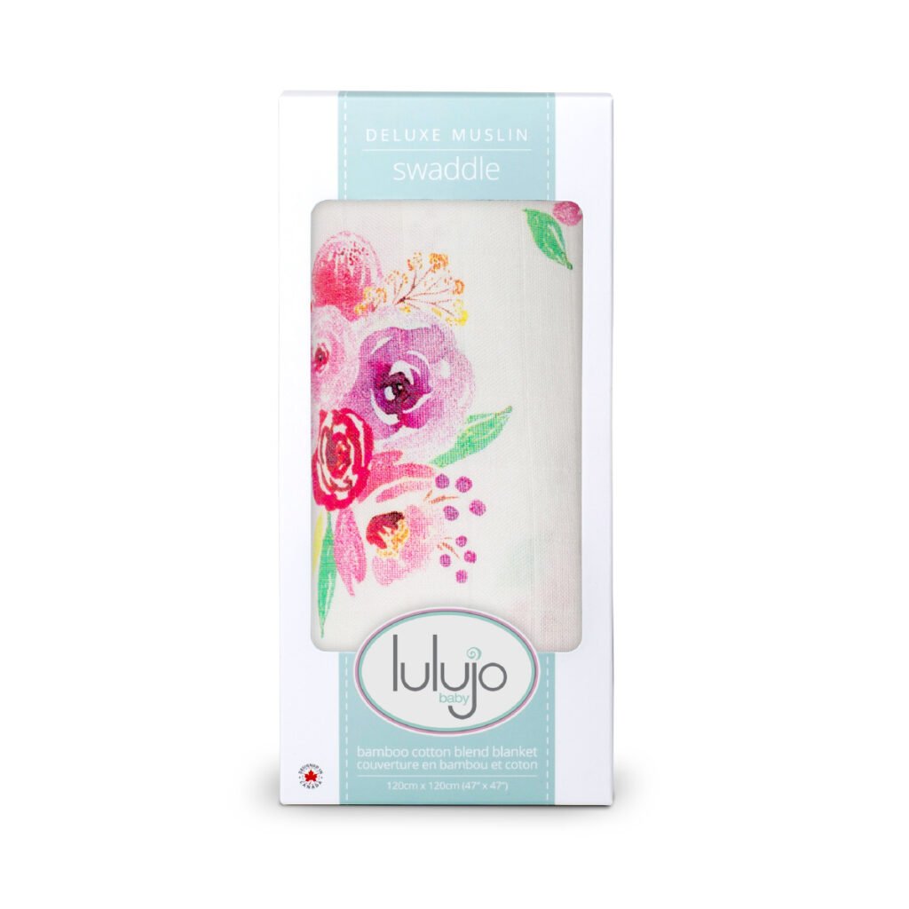 Bamboo Swaddle - Posies