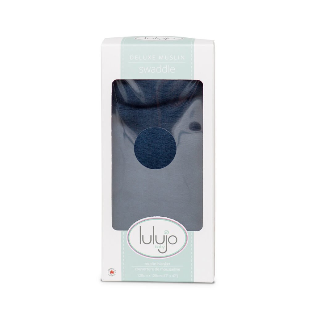Bamboo Swaddle - Navy