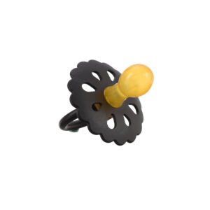 AllBaby  Silicone Pacifier Black (0-6 Months)