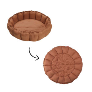 Bloom Organic Playmat and Storage Bag - Tawny Brown