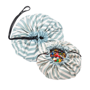 Playmat & Storage Bag - Stripes Green