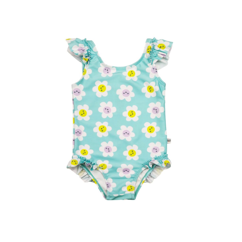 Ruffled Swimsuit - Daisy