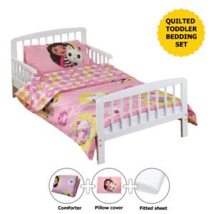 Gabby Doll House Quilted Bedding  Set