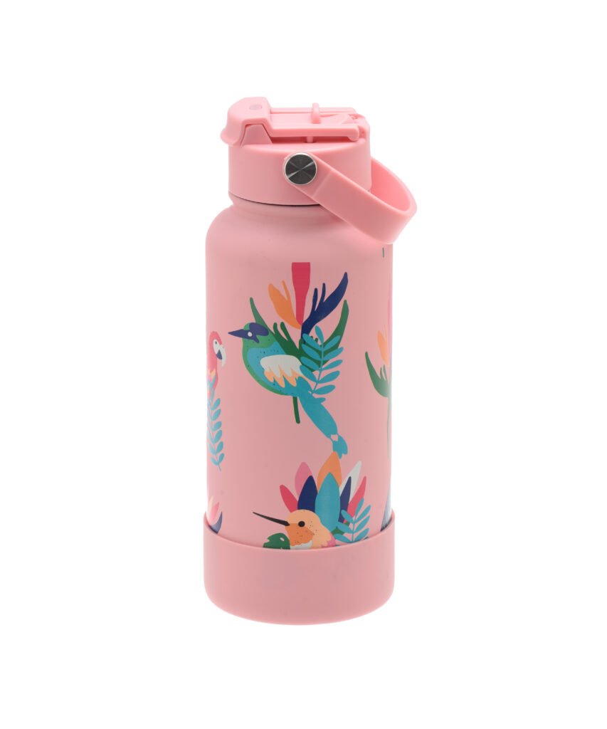 Tropical Birds Leak-Proof Water Bottle – 1000 ML