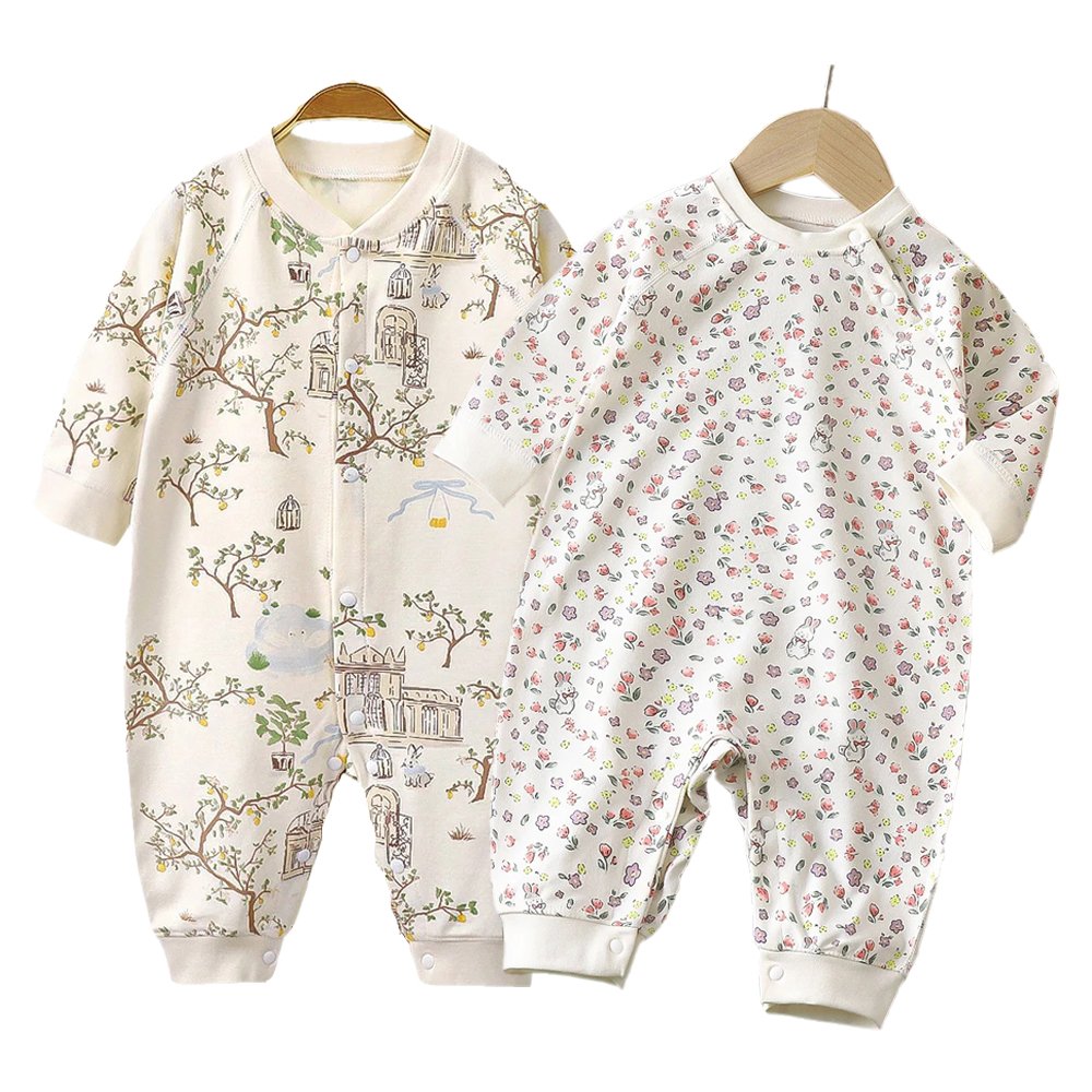 in the Valley  & floral romper – full sleeve