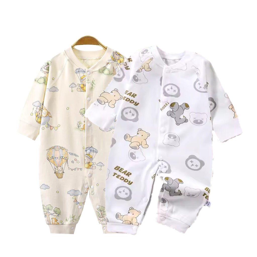 ballon & teddy romper full sleeve