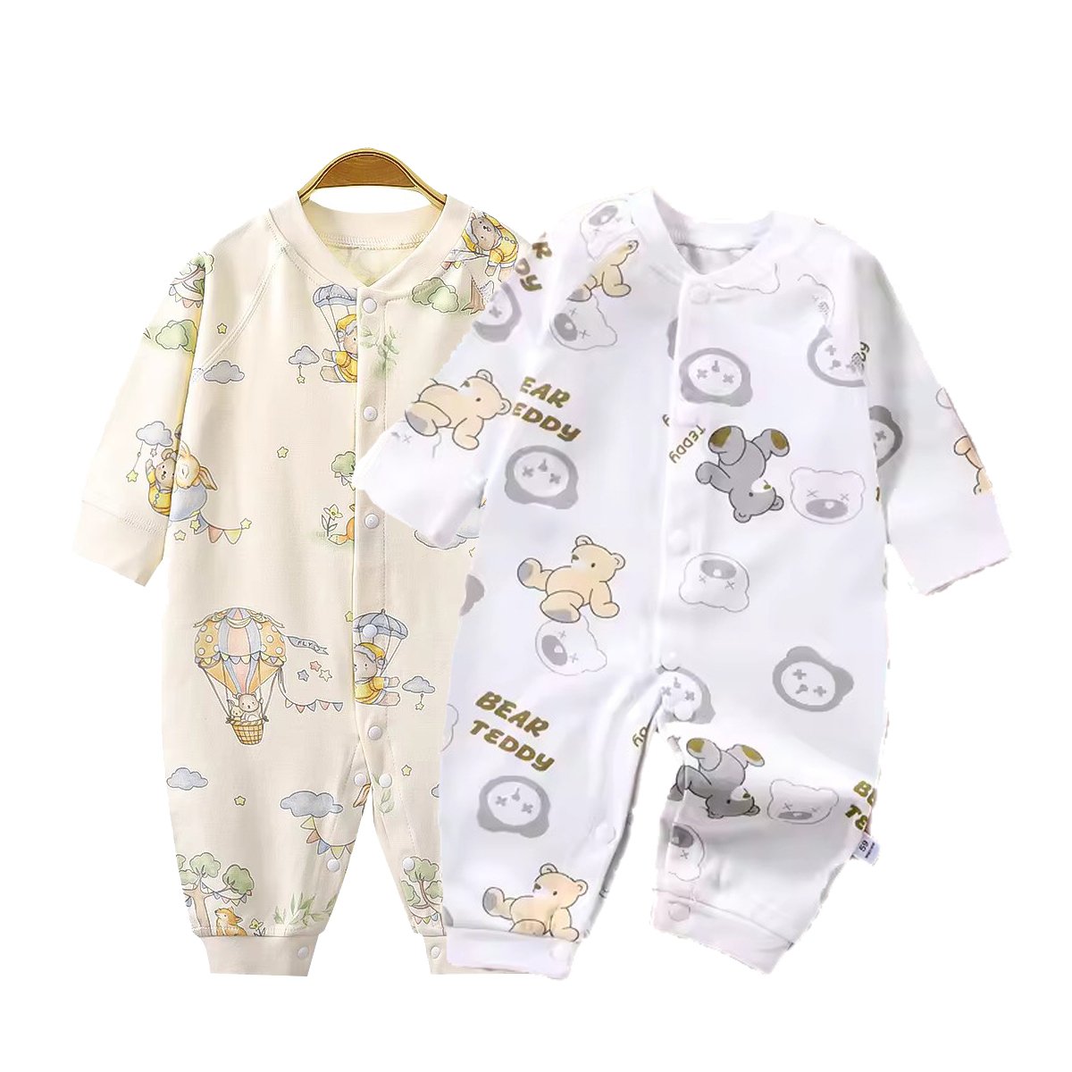 ballon & teddy romper full sleeve