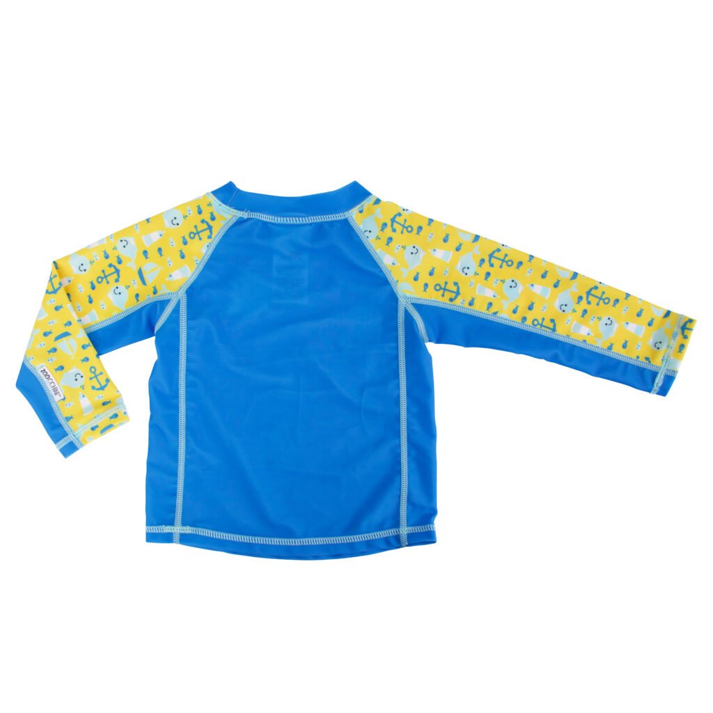 Baby Rash Guard Long Sleeved Swim Top - Willy the Whale
