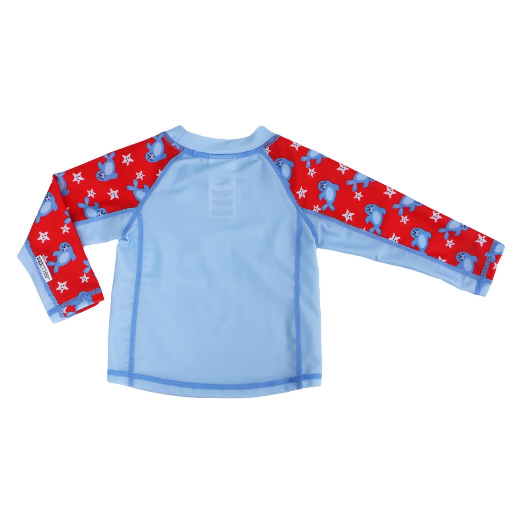 Baby Rash Guard Long Sleeved Swim Top - Sunny the Seal