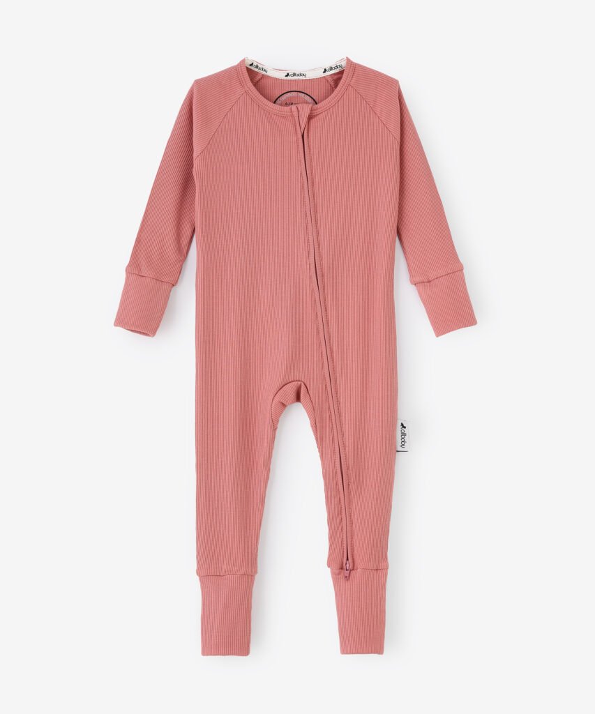 AllBaby - Baby Romper Dusty Rose Sleepwear