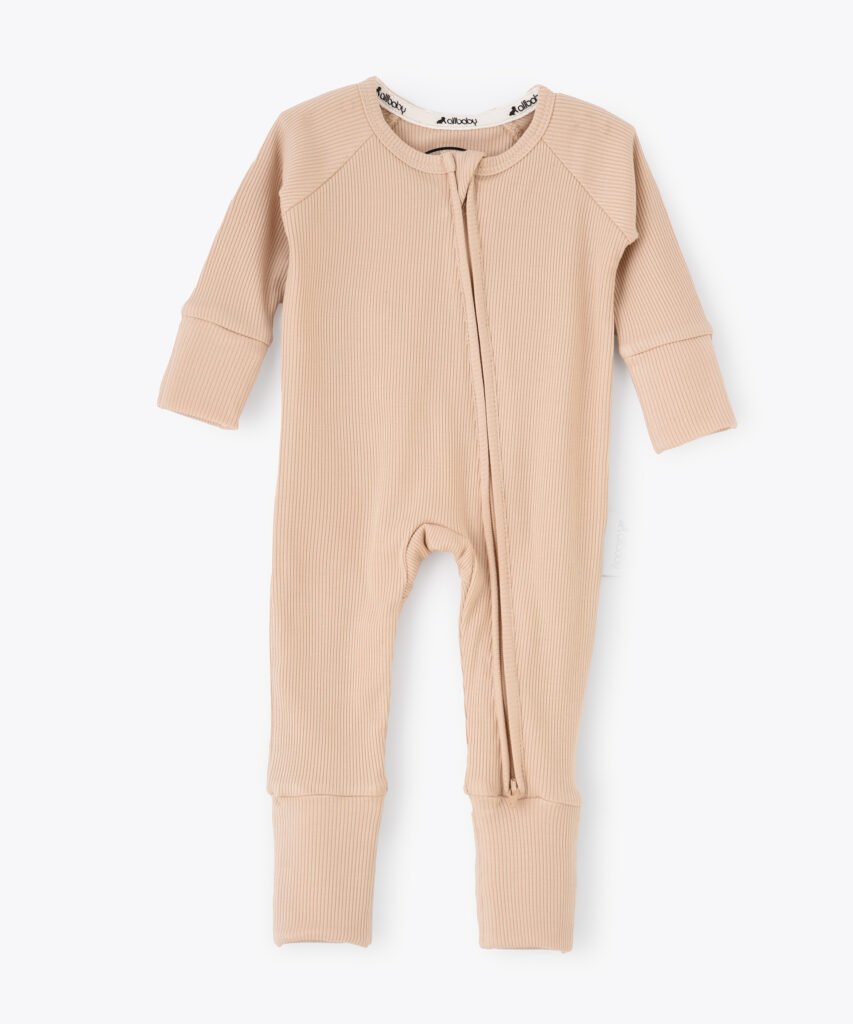 AllBaby - Baby Romper Beige Sleepwear