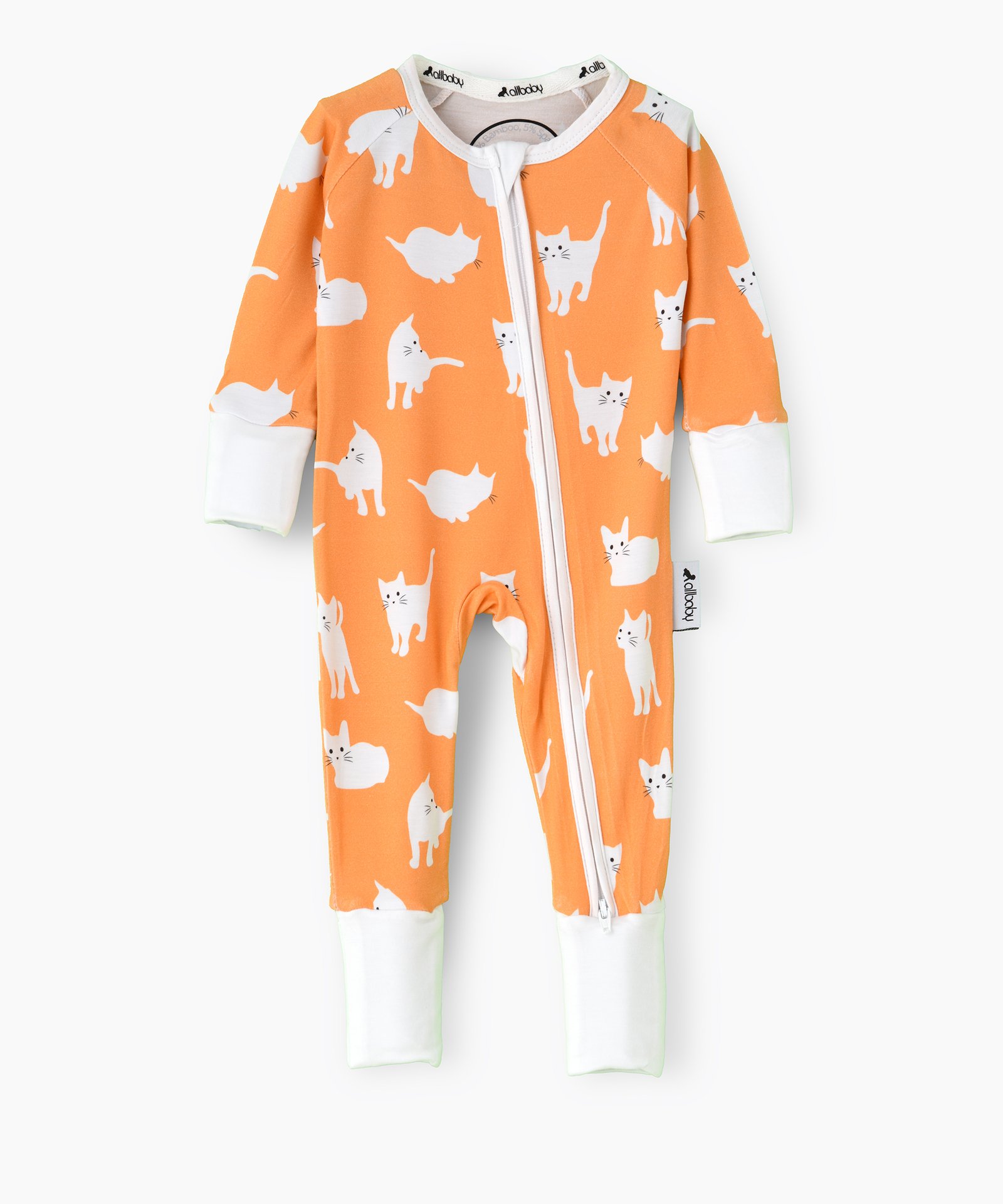 AllBaby -Cat Dreams Sleepsuit