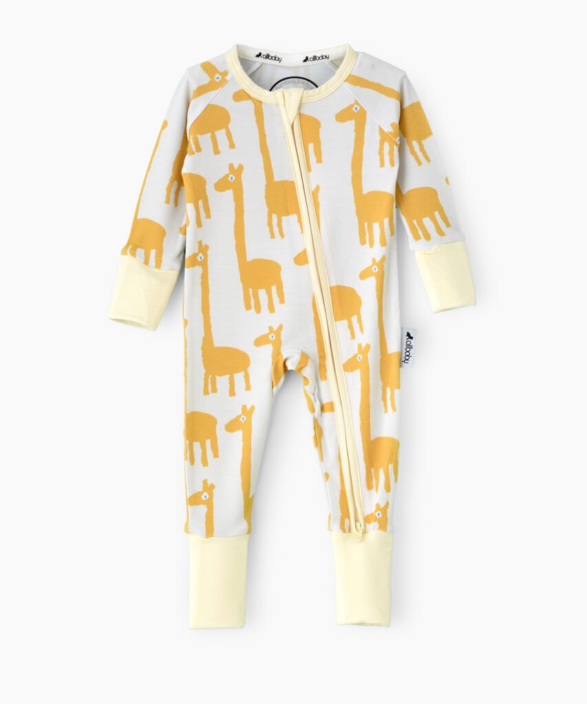 AllBaby - Gentle Giraffe Sleepsuit