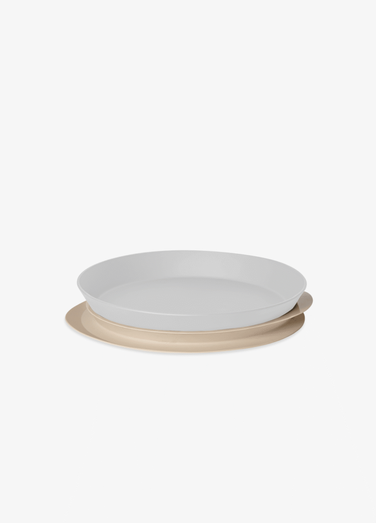 Citron Silicone Plate Suction Beige