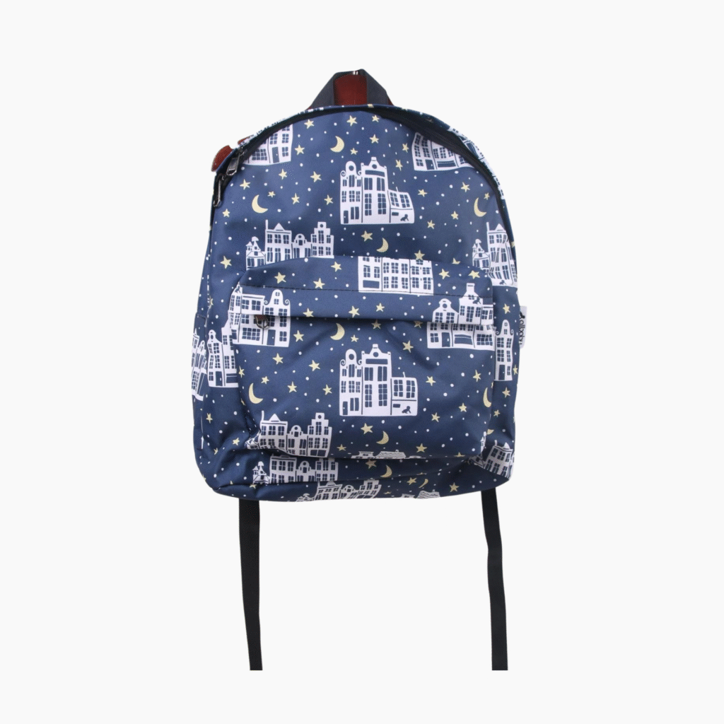 AllBaby-Backpack Amsterdam by night