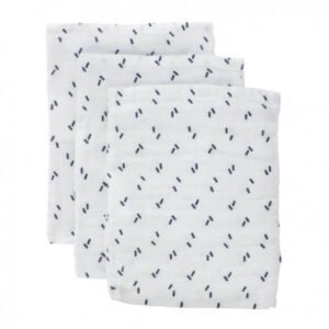 FRESK Oraganic  Wash Cloth set Indigo Blue