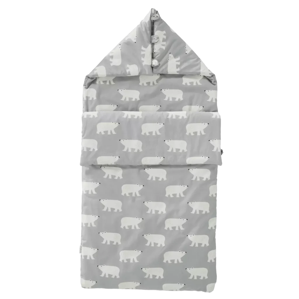 FRESK Organic Foot Muff Polar Bear